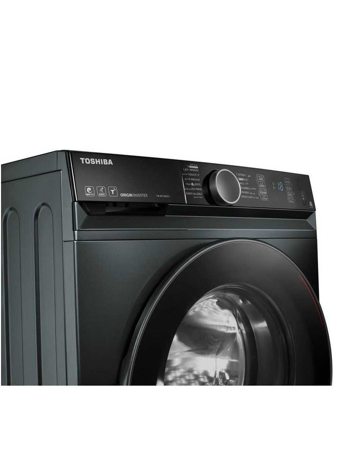 Toshiba Front Load Automatic Washing Machine, Inverter Motor, Morandi 8 kg TW-BK90GF4EG(MK) Morandy Grey - Image 4