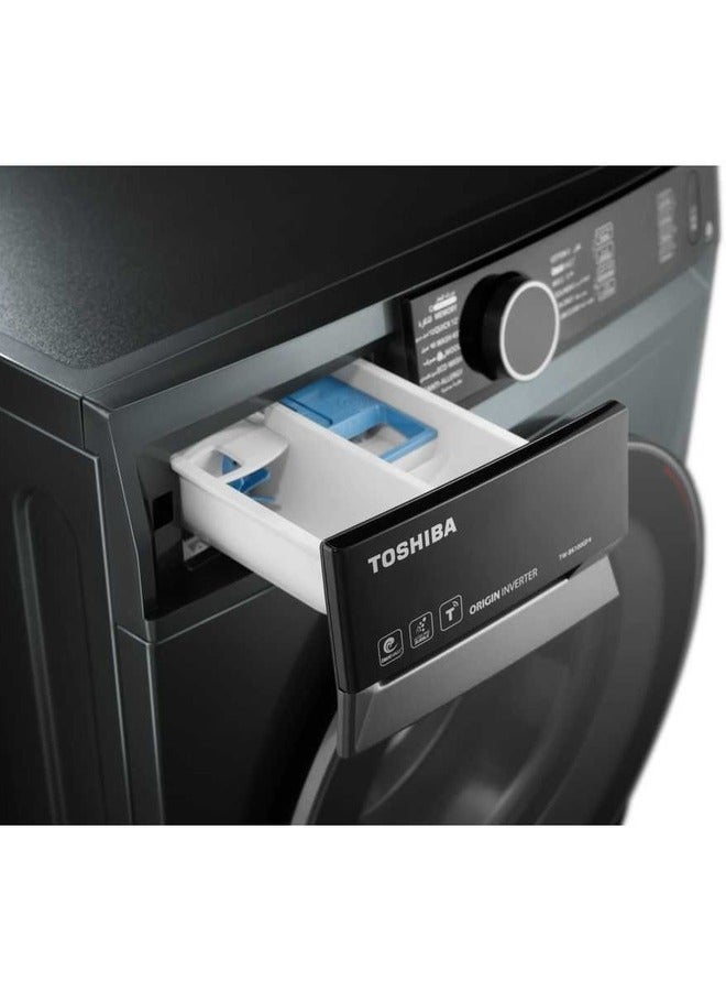 Toshiba Front Load Automatic Washing Machine, Inverter Motor, Morandi 8 kg TW-BK90GF4EG(MK) Morandy Grey - Image 5