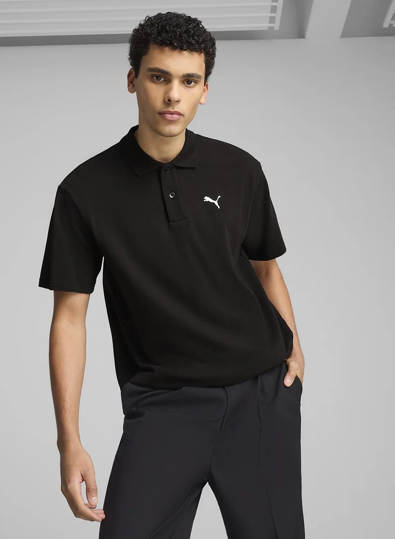 PUMA Essential Relaxed Pique Polo