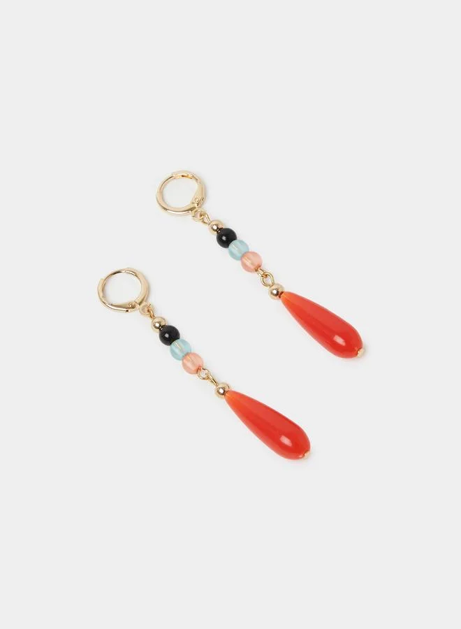 Styli Beaded Drop Earrings