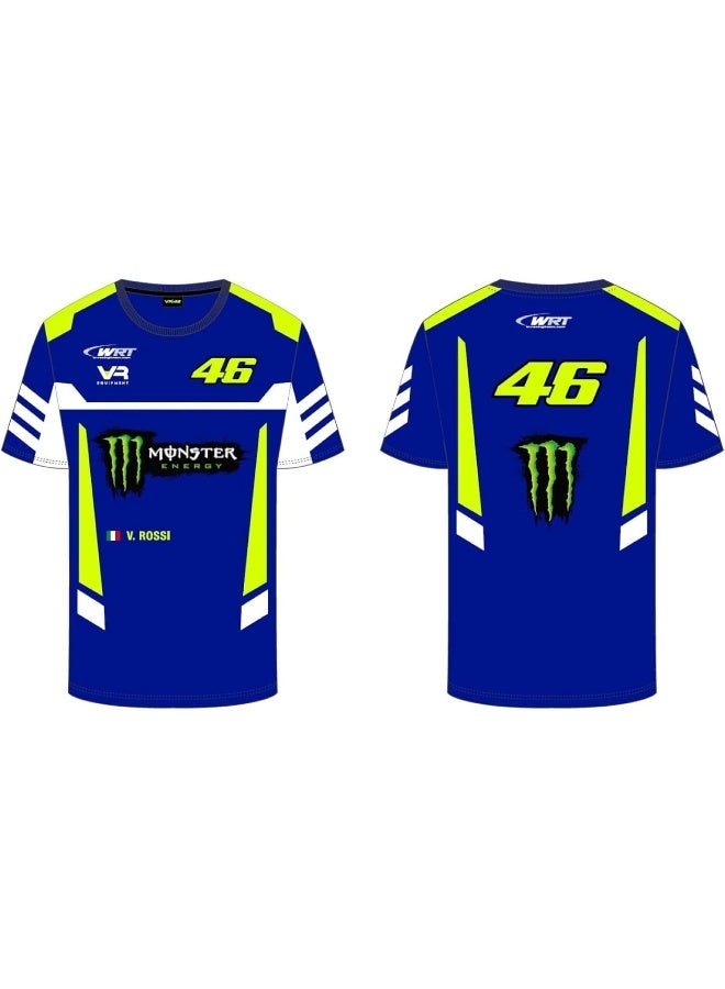Unisex Vr46 Wrt Line Polo