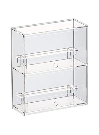 2 Layer Clear Acrylic Display Case for Collectibles, Mini Figures, Pop Mart, Labubu, Sonny Angel, Smiski - Assemble Dustproof Acrylic Display Box with Door, Stand (12x4.9x14.4 inch) - pzsku/ZF0ED47EE2D3279535B08Z/45/1747554052/33c0b986-f2d9-4797-aa29-14c786a8ccba