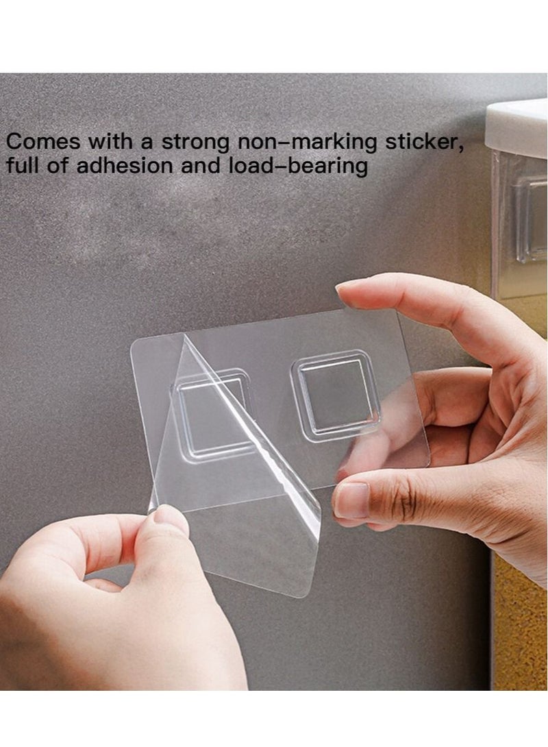 EMZJ 1.5L Wall Mounted Press Cereal Dispenser Kitchen Bulk Container Sealed Food Rice Grain Storage Box For Containers XQ-022 - Image 4