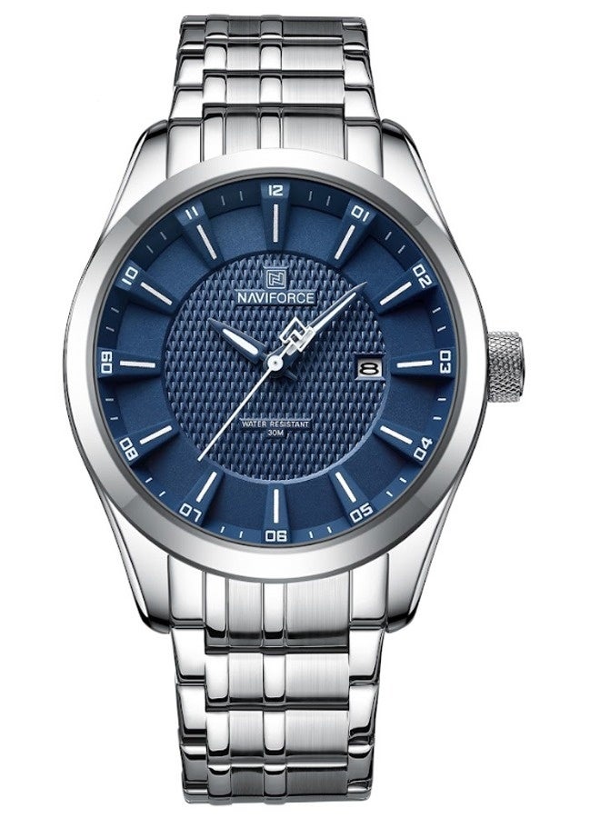 نافيفورس ساعة يد للرجال مقاومة للماء بتصميم تناظري NF8032 - Image 1