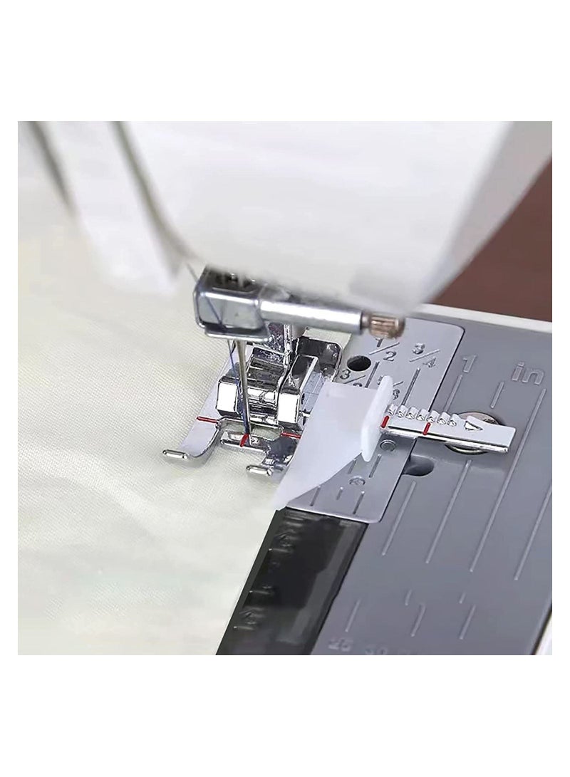 Y&D Adjustable Guide Sewing Machine Presser Foot, Fits for Low Shank Domestic Machine, Snapping On Brother, Babylock, Singer, Janome , Juki, New Home and More Machines - Image 2