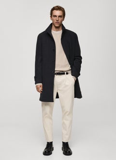 Mango Man Textured Knitted Sweater  - Image 5