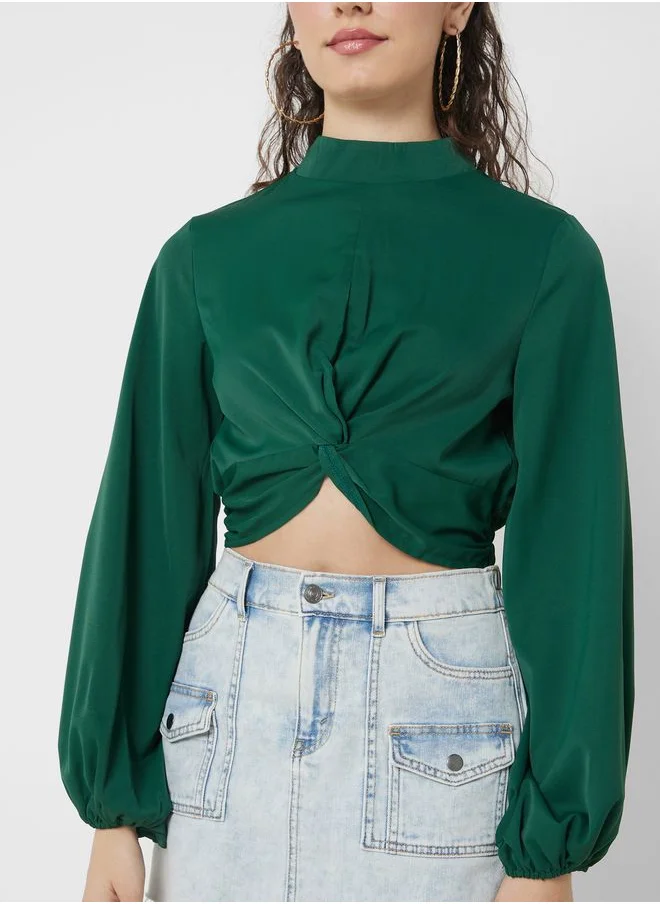 Ginger Urban Minx Puff Sleeve Top