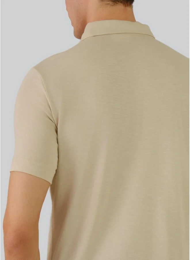 GANT Slub Texture Polo