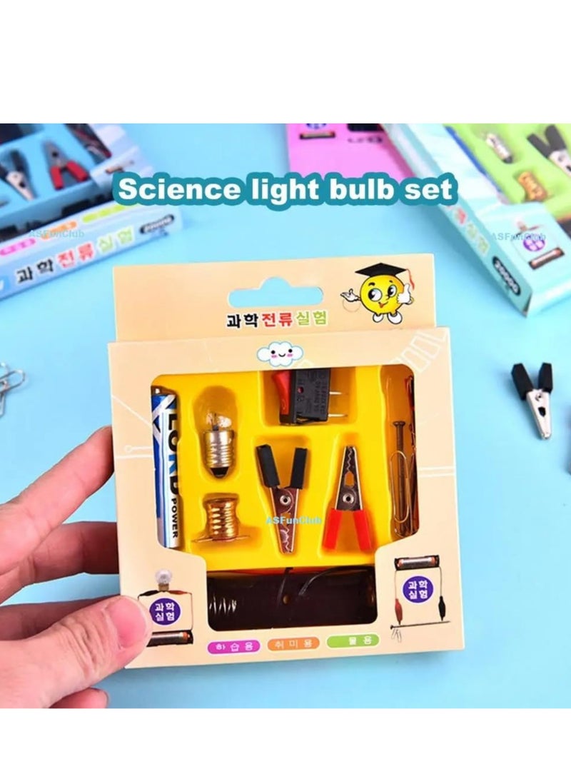 ASFunClub Science Kit for Kids - STEM Electric Circuit Experiment Kit for Students, DIY Gadgets, Educational Learning Toy, School Projects  - Image 2