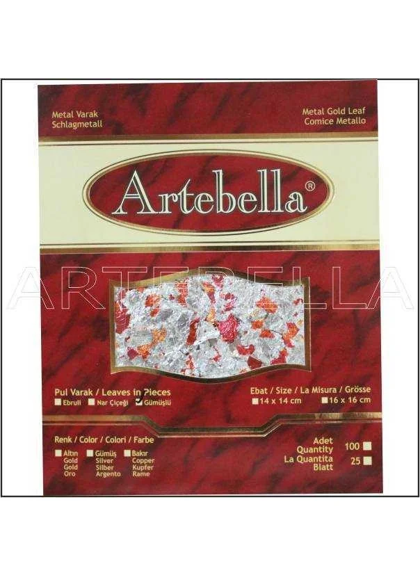 Artebella Sequin Foil Silver