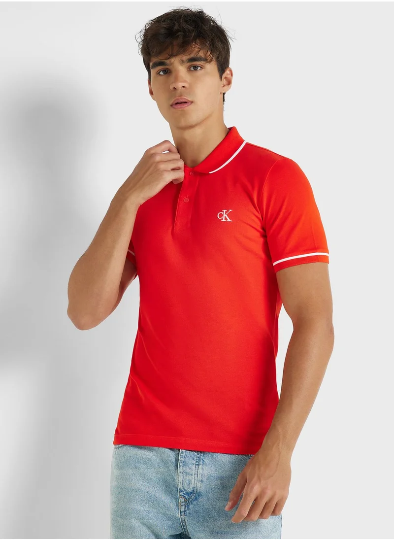 Calvin Klein Jeans Logo Polo