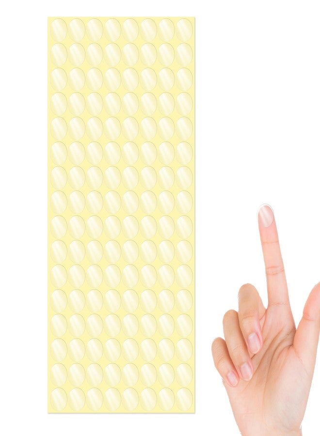 YIKIADA Transparent Dots Stickers Vinyl 0.6 Inch Self-Adhesive Round Clear Labels Waterproof Circle Wafer Decal for Seal Envelope Package Retail 1280 PCS - Image 1