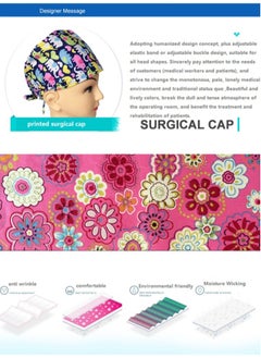 Gasin Medical Cotton Surgical Cap Fluffy Cap Black  - Image 2