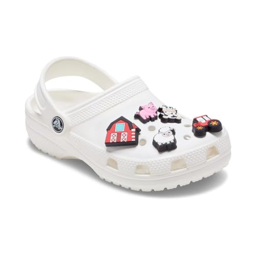 Crocs 5-Pack Shoe Charms | Jibbitz, Cutesey Farm Animal, One Size - Image 2