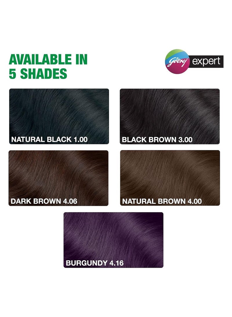 Godrej Expert Rich Creme Hair Color Burgundy 20g+20ml - Image 3