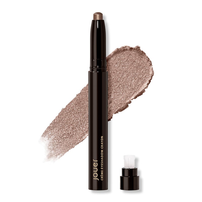 Jouer Crme Eyeshadow Crayon  Men  Women  BuiltIn Sharpener  Dermatologist Tested  Waterproof Fast Drying  Crease Resistant Formula