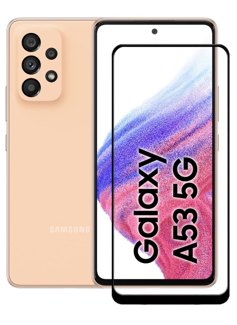 ACLIX Antistatic ESD Dustproof Premium Quality High Definition Tempered Glass Screen Protector Designed For Samsung Galaxy A53 5G - Image 1