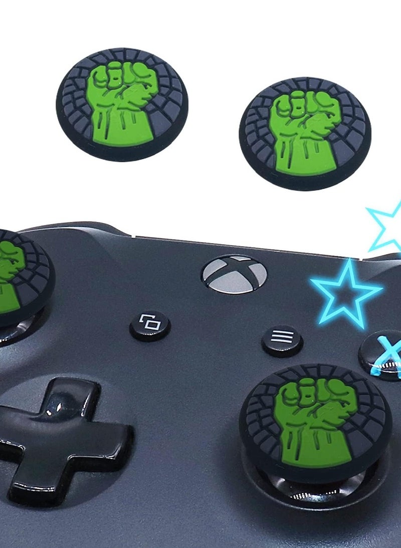 2-Piece Galaxy Thumb Grip Set For PS4/PS5 Controllers ﻿ - Image 2