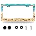 Omw2fyb Personalise Sea Turtle License Plate Frame Beach Turtles License Plate Holder Funny Car Universal Stainless Steel Accessories Cars Decor with Screws 2 Holes Fits Standard Us Vehicles Size 122 X 6 in - Image 2