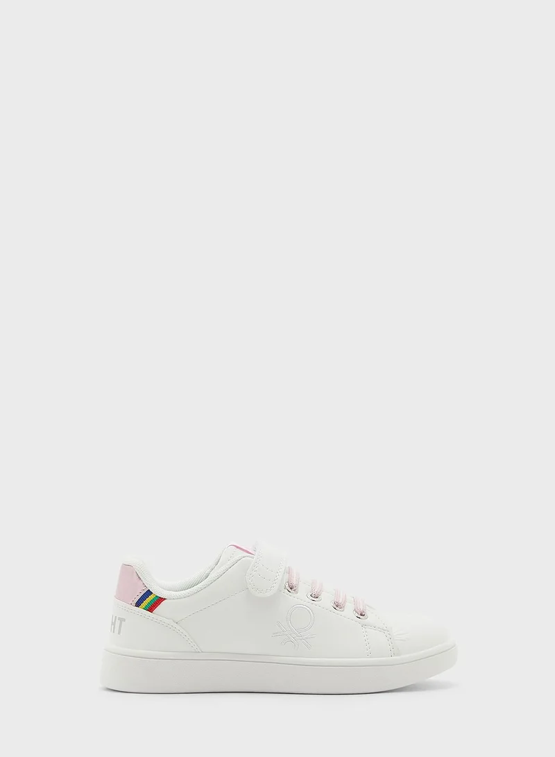 UNITED COLORS OF BENETTON Kids Lace Up Sneakers