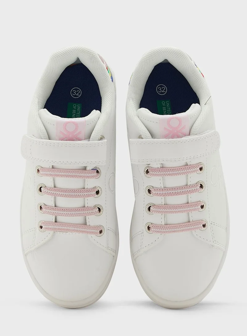 UNITED COLORS OF BENETTON Kids Lace Up Sneakers