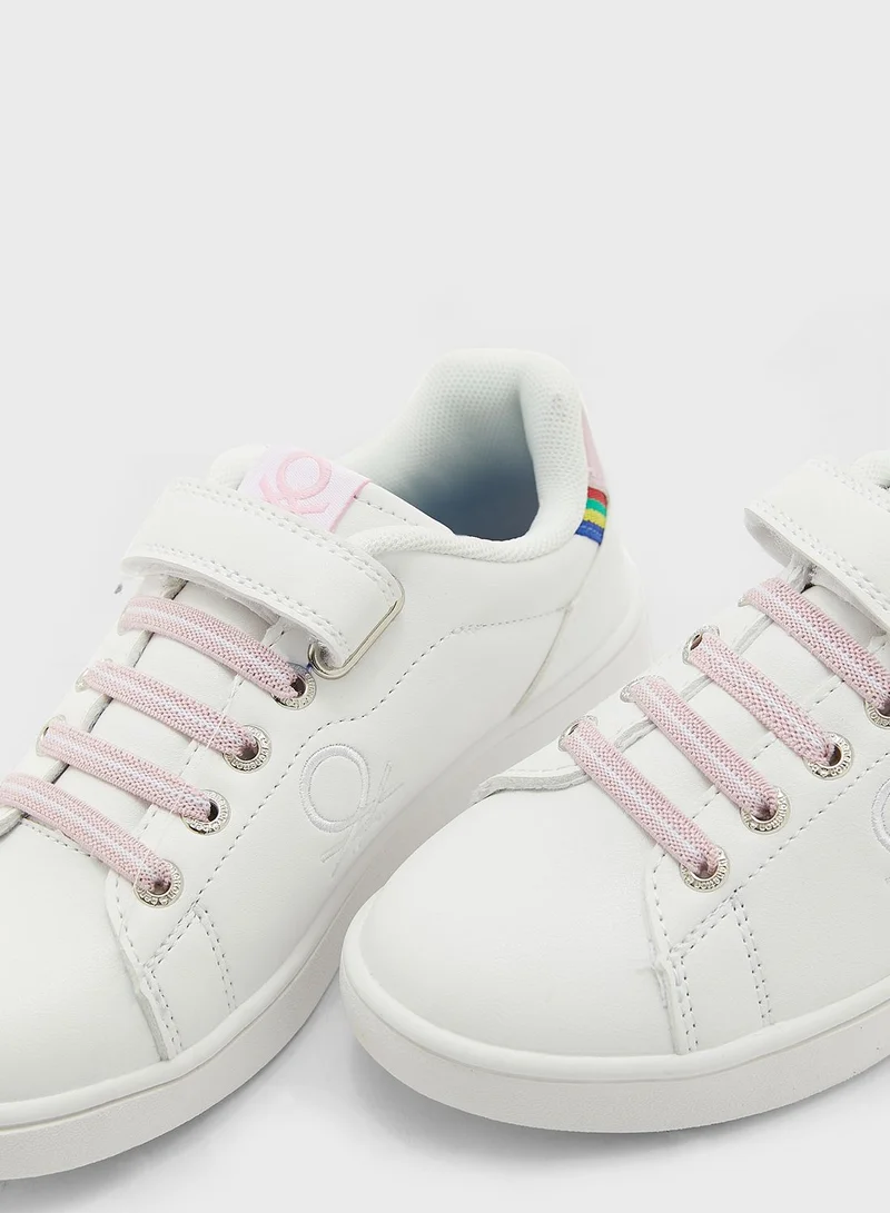 UNITED COLORS OF BENETTON Kids Lace Up Sneakers