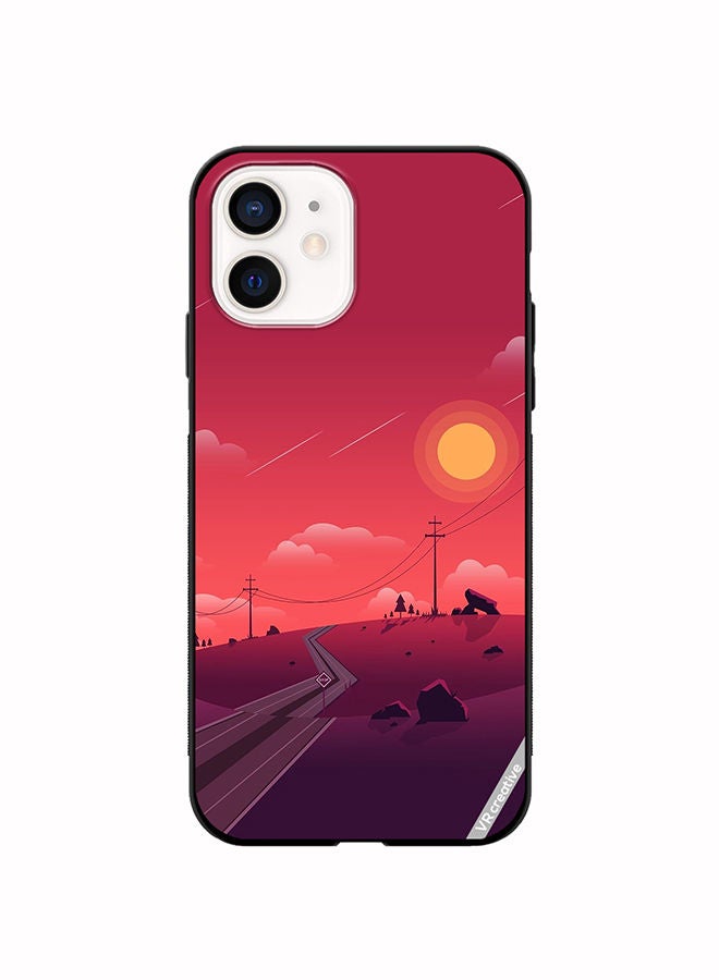 VR CREATIVE Protective Case Cover For Apple iPhone 12 mini Nature Design Multicolour - Image 1