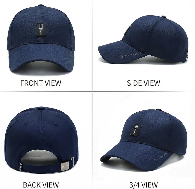 GoodTool Classic Men's Baseball Cap for Dad and Grandpa, Sports Sun Hat for All Seasons, Adjustable Golf Cap for Hiking, Camping,Fishing, Running, Travel - Image 3