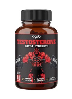 agobi Testosterone Extra Strength For Athletes 9200mg - 60 Capsules  - Image 1
