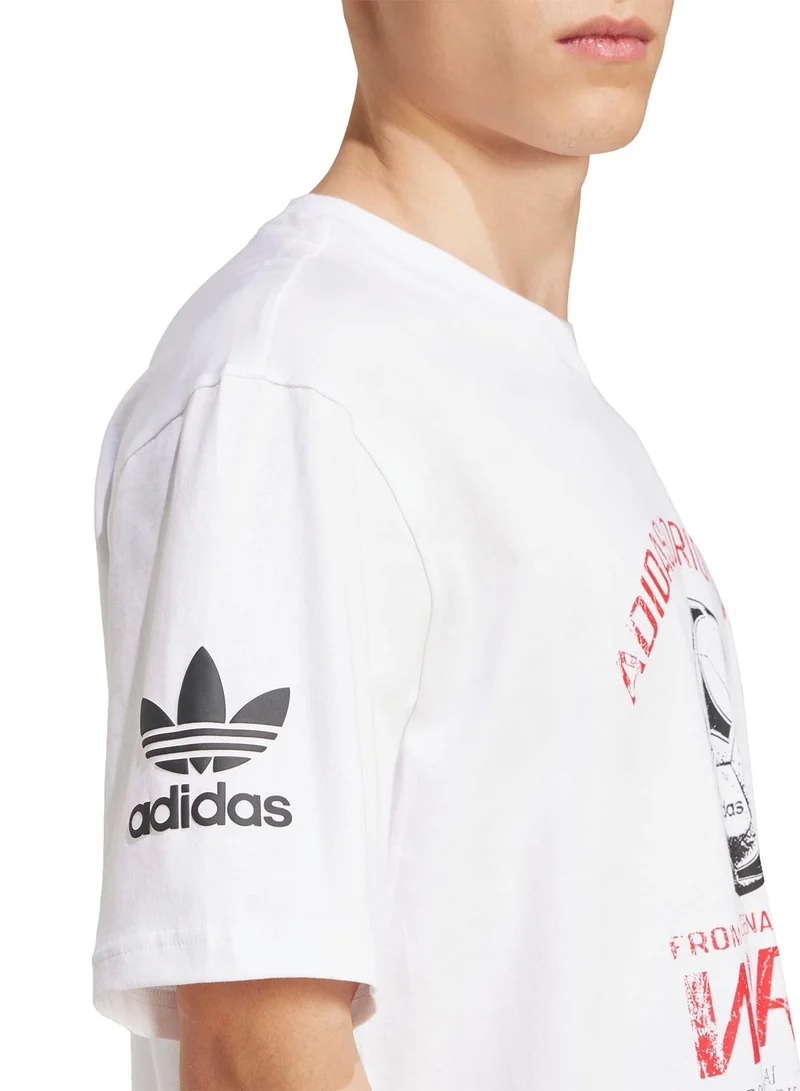 adidas Originals 90S Football Graphic T-Shirt