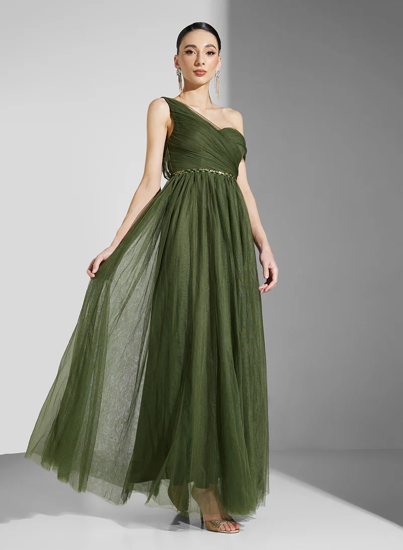 Ella Limited Edition Tulle One-Shoulder Dress