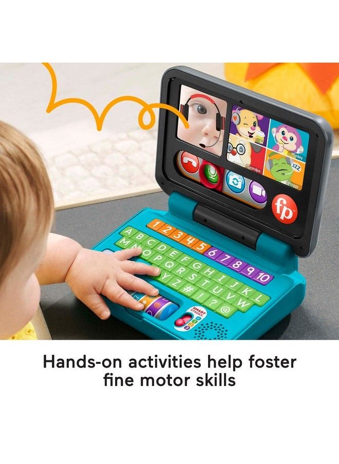 Fisher-Price - Pretend Laptop Learning Toy For Baby And Toddler With Light Music And Smart Stages Educational Content, Laugh & Learn - Image 1