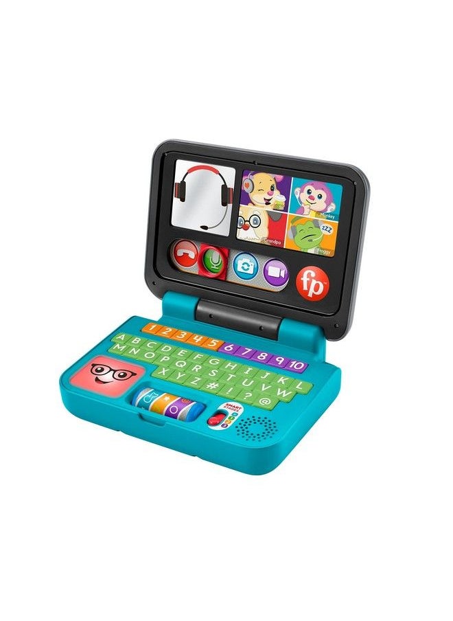 Fisher-Price - Pretend Laptop Learning Toy For Baby And Toddler With Light Music And Smart Stages Educational Content, Laugh & Learn - Image 1