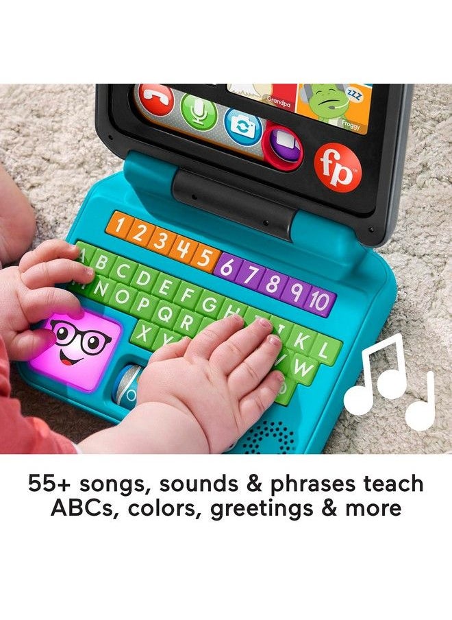 Fisher-Price - Pretend Laptop Learning Toy For Baby And Toddler With Light Music And Smart Stages Educational Content, Laugh & Learn - Image 1
