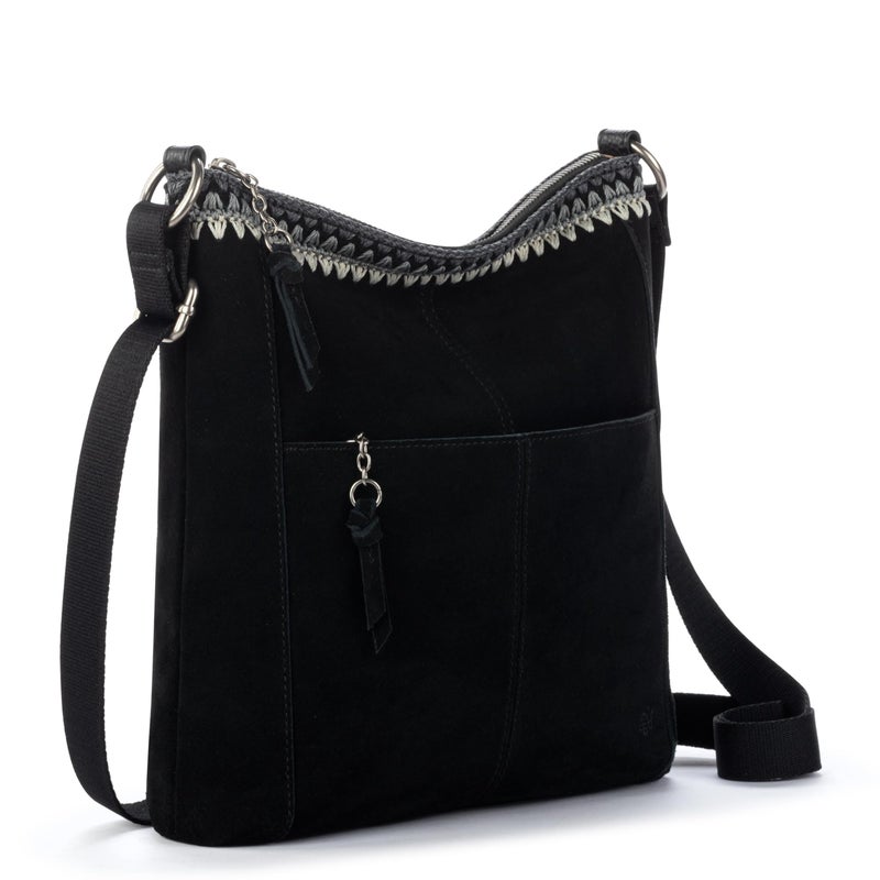 The Sak Lucia Leather Crossbody Purse - Premium Leather Women's Handbag for Everyday & Travel - Cross Body Bag With Zipper - Image 3