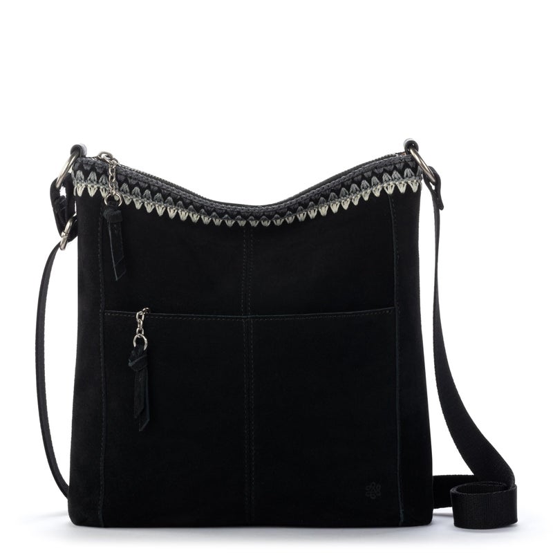 The Sak Lucia Leather Crossbody Purse - Premium Leather Women's Handbag for Everyday & Travel - Cross Body Bag With Zipper - Image 1