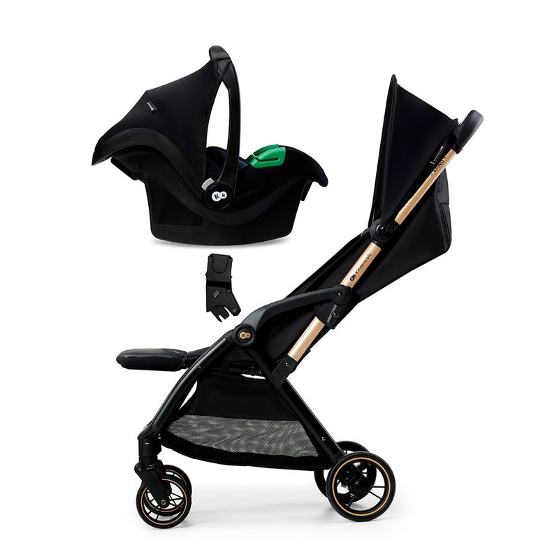 Kinderkraft Apino Pushchair Adapters - Black - Pack of 2 - Image 4