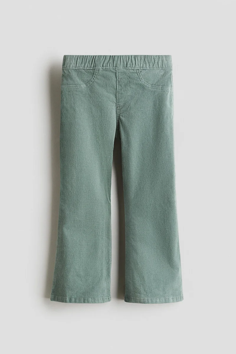 H&M Flared corduroy treggings
