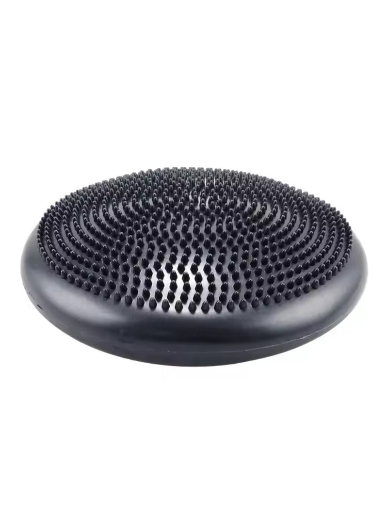 سبال كرة تدليك يوغا قابلة للنفخ متينة عالمية للصالة الرياضية واللياقة البدنية واليوغا ووسادة تدليك قرص التوازن المتذبذب - Image 4