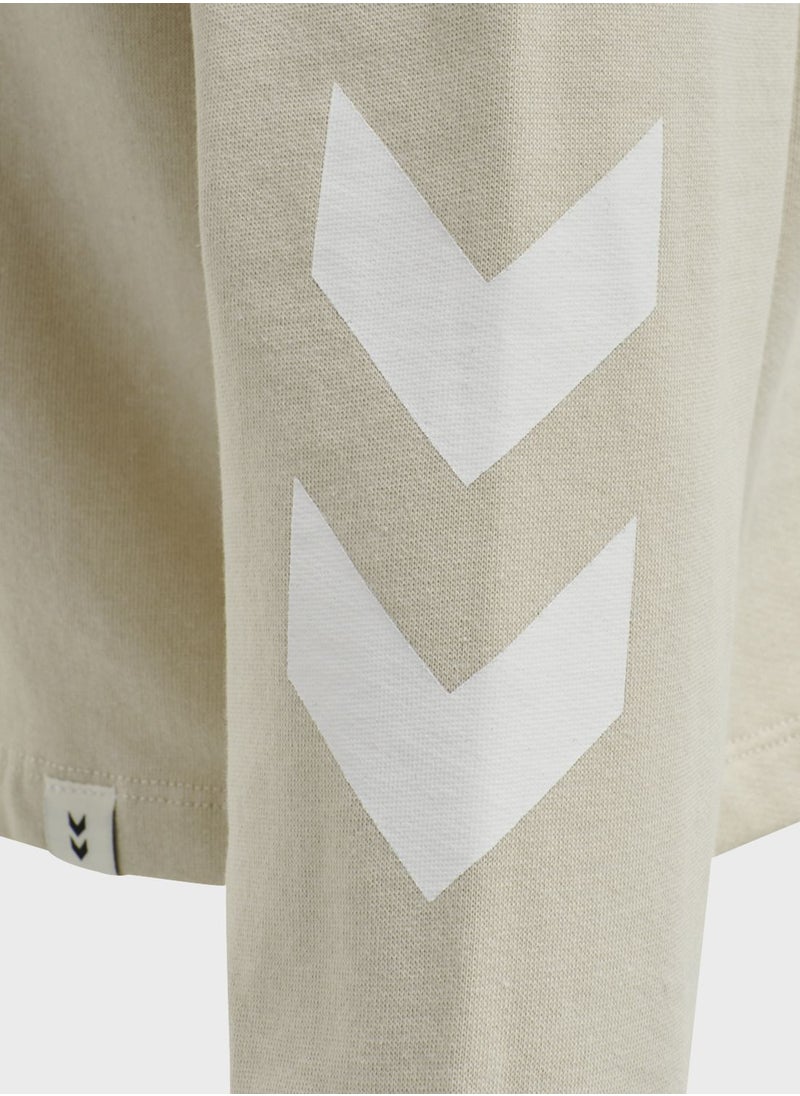 Hummel - Logo Legacy Cropped Hoodie - Image 1