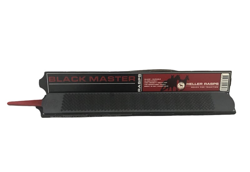 Heller Black Master Hoof Rasp, Case Hardened Steel, 42.5 x 4.3 x 0.5 cm, 1.4 pounds
