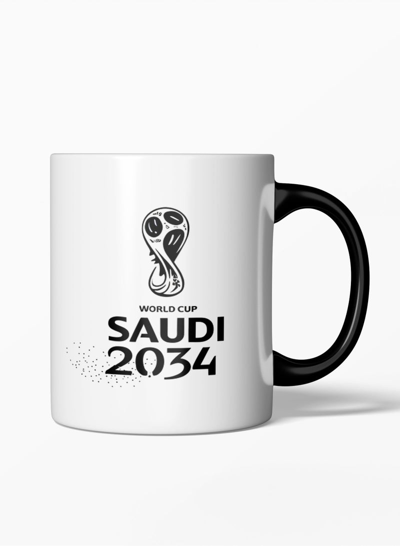 إم إي سي كأس العالم السعودي 34 كوب قهوة 11 أونصة - Image 1