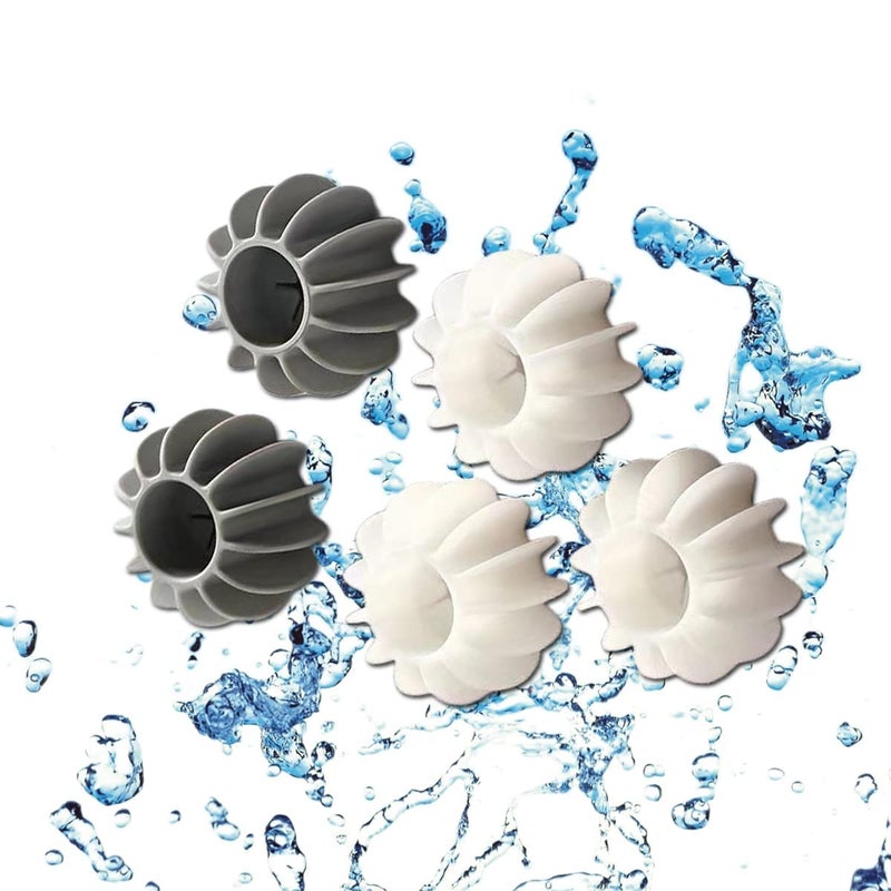 Reusable Magic Laundry Balls, 5/10 Laundry Balls Tangle Free for Washing Machines, Silicone Steamer Dryer Balls Washer Balls Laundry Balls (10pcs) - Image 1