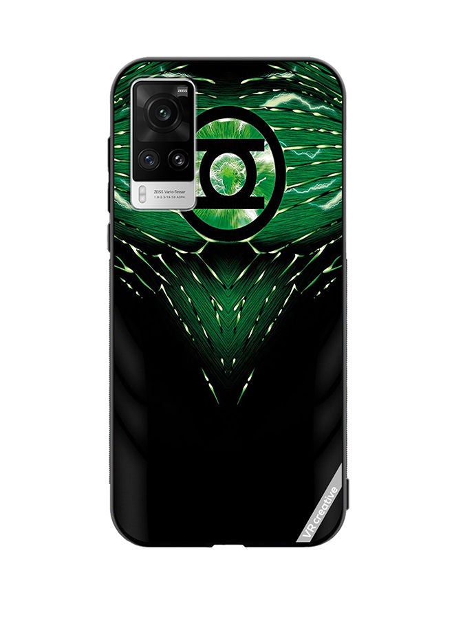 VR CREATIVE Protective Case Cover For Vivo X60 Pro Jack Kirby Green Lanterns Art Design Multicolour - Image 1