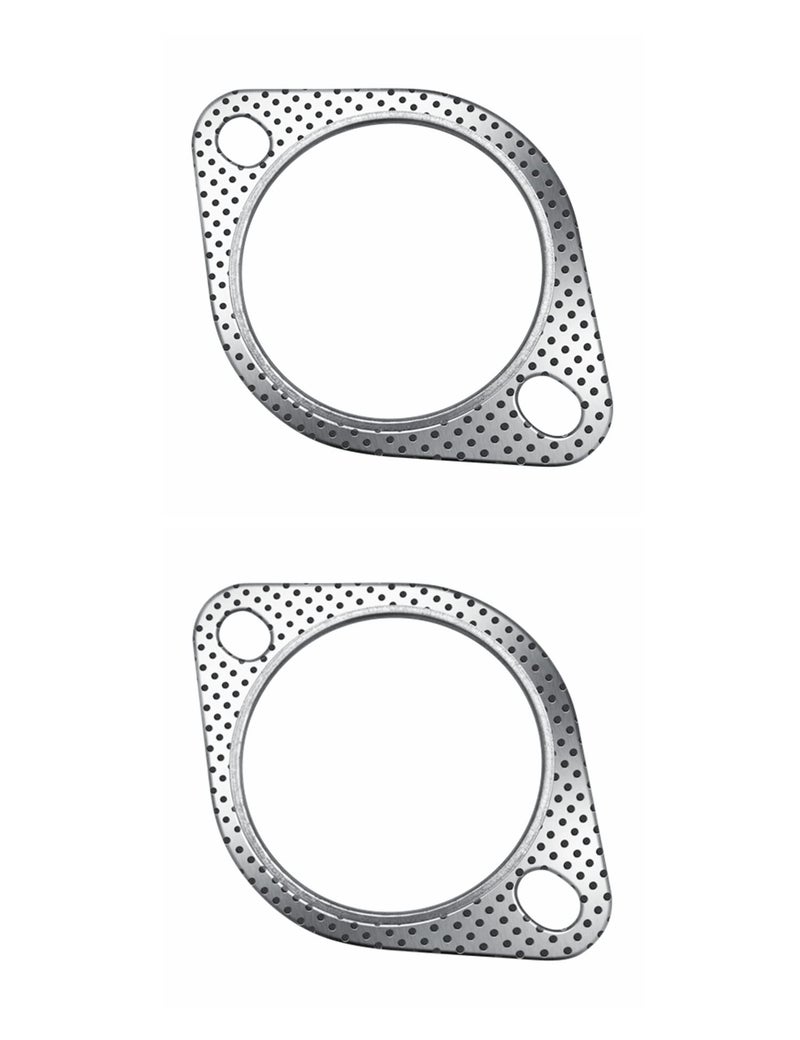 Strongthium 3 Exhaust Gasket 2 Bolt for 3 Inch Muffler Flange Manifold 120076100002 High Temperature 2X - Image 3