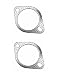 Strongthium 3 Exhaust Gasket 2 Bolt for 3 Inch Muffler Flange Manifold 120076100002 High Temperature 2X - Image 2