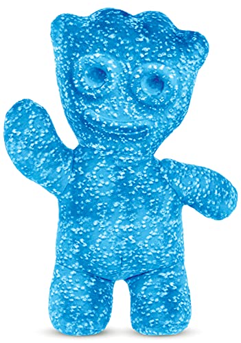 iscream Sour Patch Kids Embossed 8.5" x 6.25" Candy Character Mini Pillow, Blue - Image 1