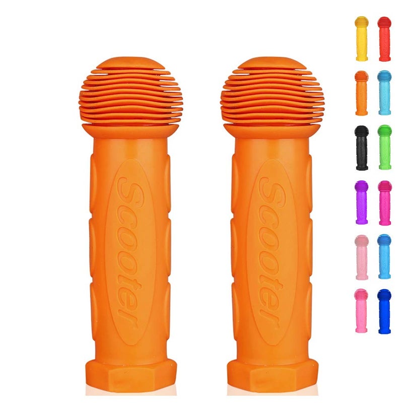 Otfaitp Scooter Grip Handlebar 1 Pair Bicycle Grip Fit For 2-3-4 Wheels Kid Kick Scooters Children Bike Drifting Scooter Swing Scooter - Image 1
