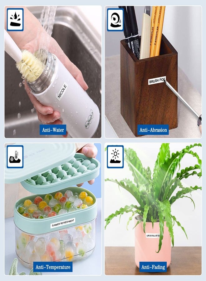 Unismar 2 Pack Compatible TZe-231 TZe231 TZ-231 TZ231 Laminated Tape Black on White 12mm (1/2") Width 8m (26.2ft) Length for Brother P-Touch Label Makers & Printers (US-TZe231 2PK) - Image 3