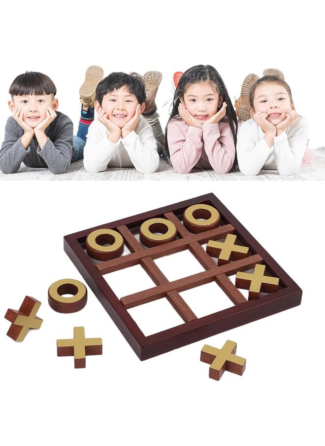 rocooart Popular Player Family Wooden Tea game made of pine woods and family X -ors  - Image 1